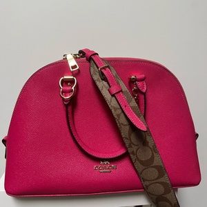 COACH hot pink purse🎀